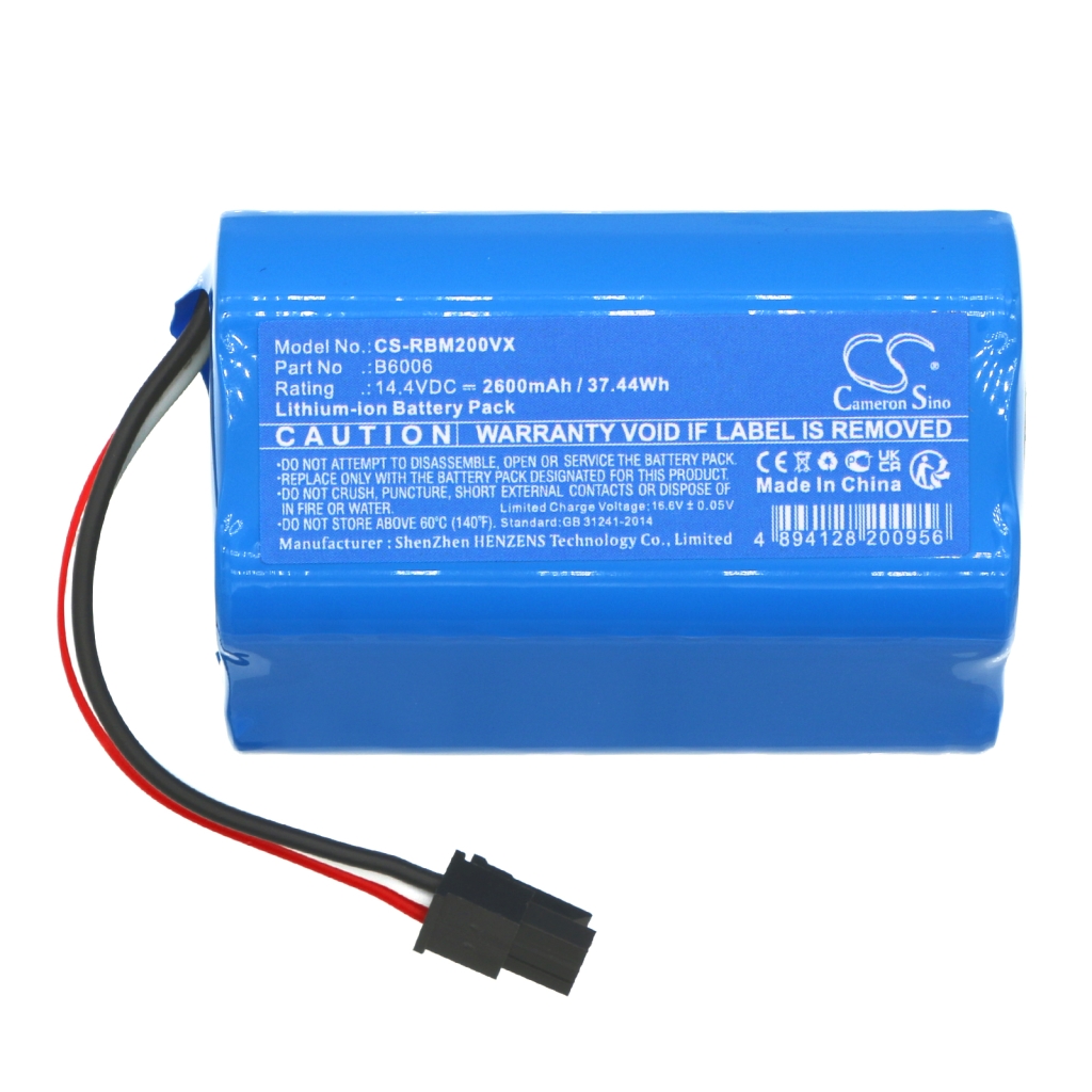 Batterier till dammsugare Robzone CS-RBM200VX