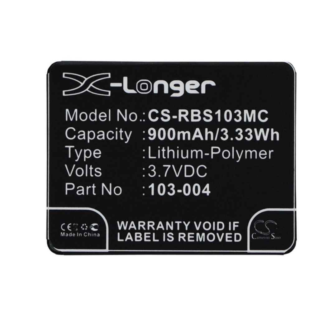 Batterier kompatibel med Rollei Actioncam S-50 S-50 WiFi S50 CS-RBS103MC