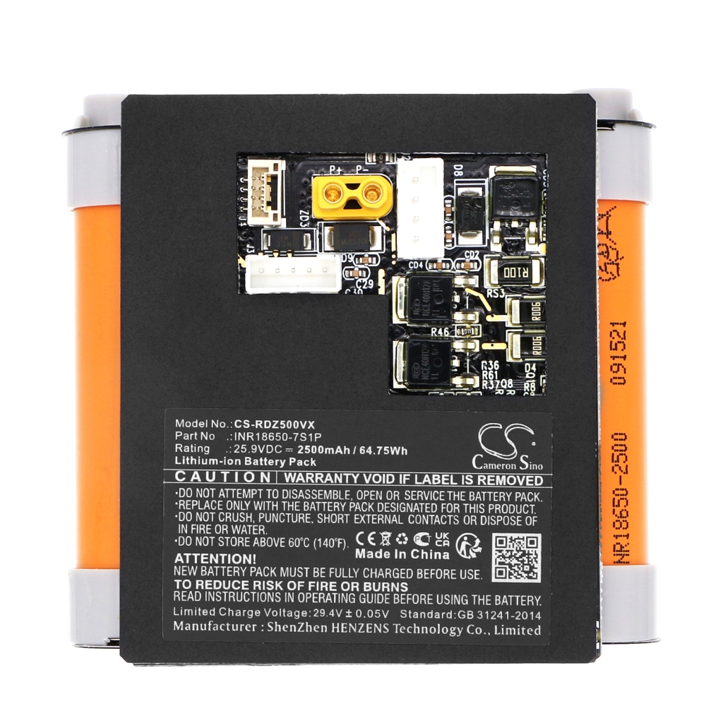Batterier till dammsugare Roidmi CS-RDZ500VX