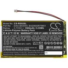 Kompatibel batteribyte för CREATIVE BA20603R79901,DAA-BA0004