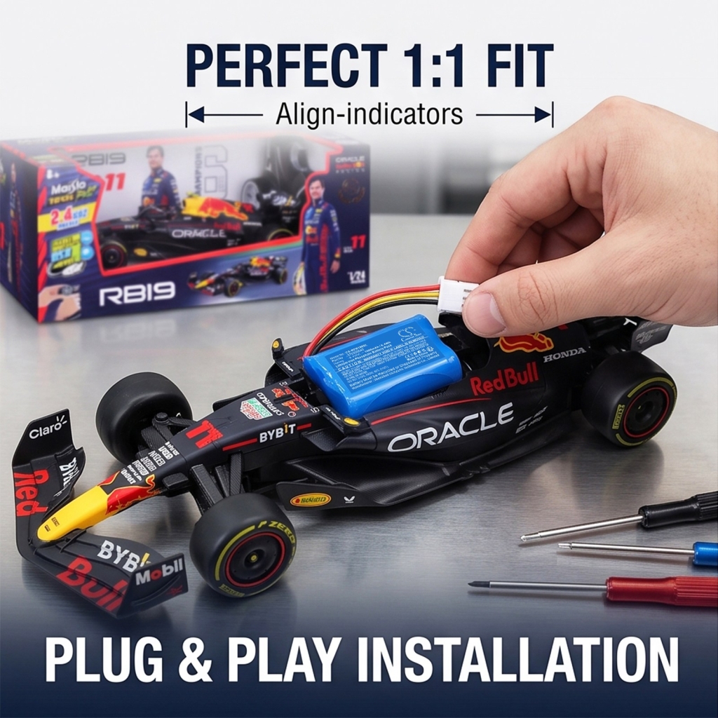 Batterier kompatibel med Maisto Red Bull Racing RB19 CS-REB190SL