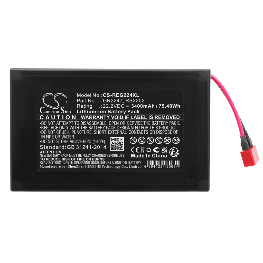 Batterier Ersätter RS2202