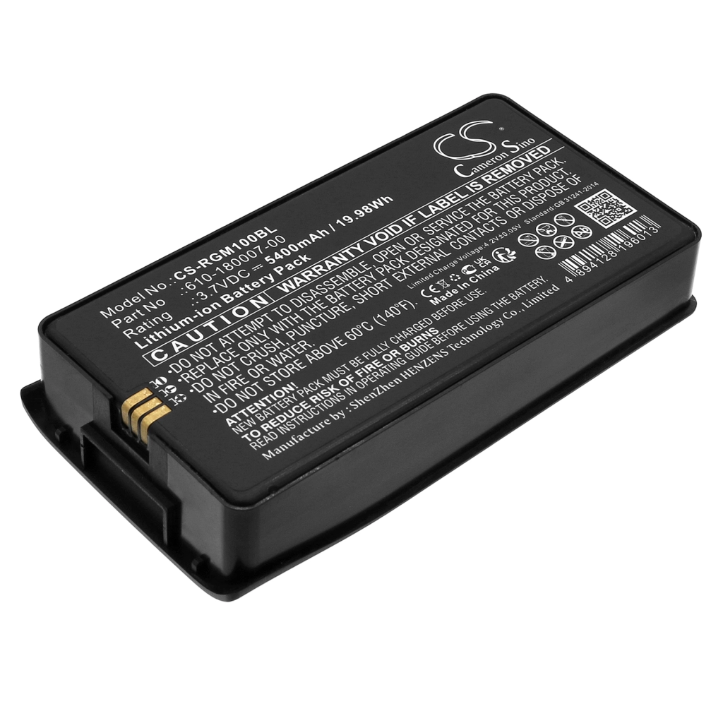 Batterier för skanner Rgis CS-RGM100BL