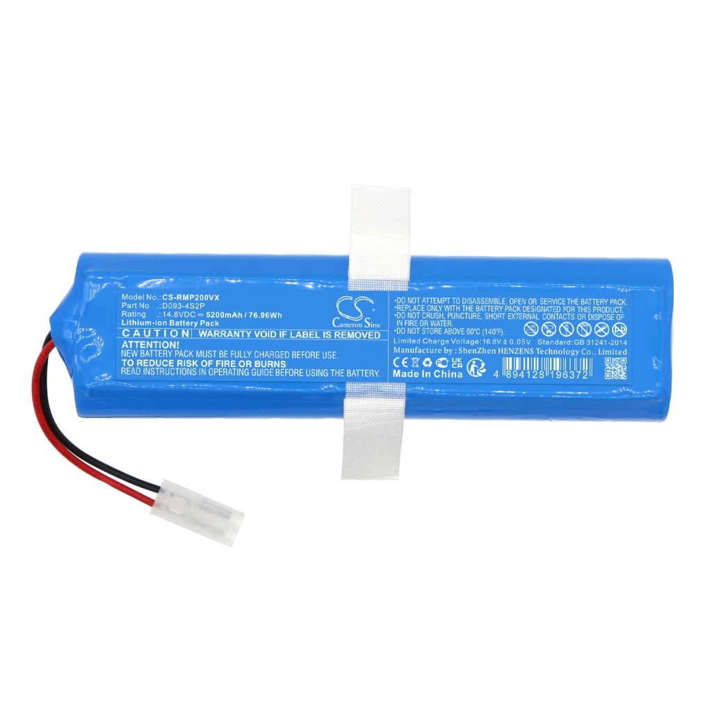 Batterier till dammsugare Roemo CS-RMP200VX
