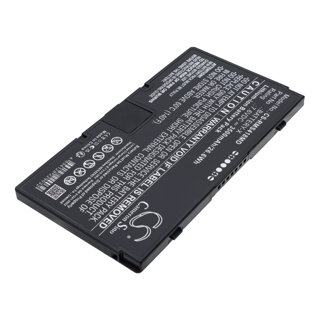 Batterier kompatibel med iRay F Mars1717XF CS-RMS418MD
