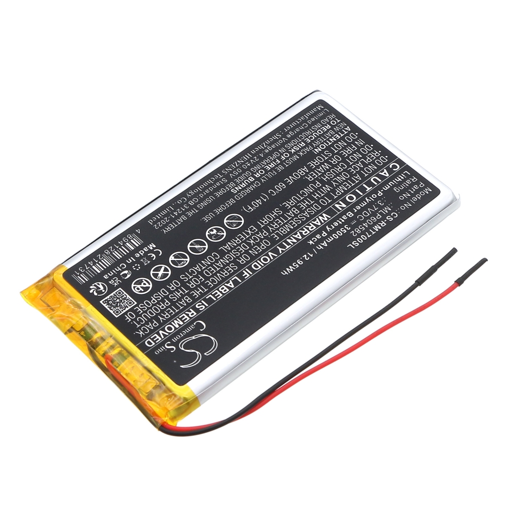 Batterier för navigering (GPS) Rand mcnally CS-RMT700SL