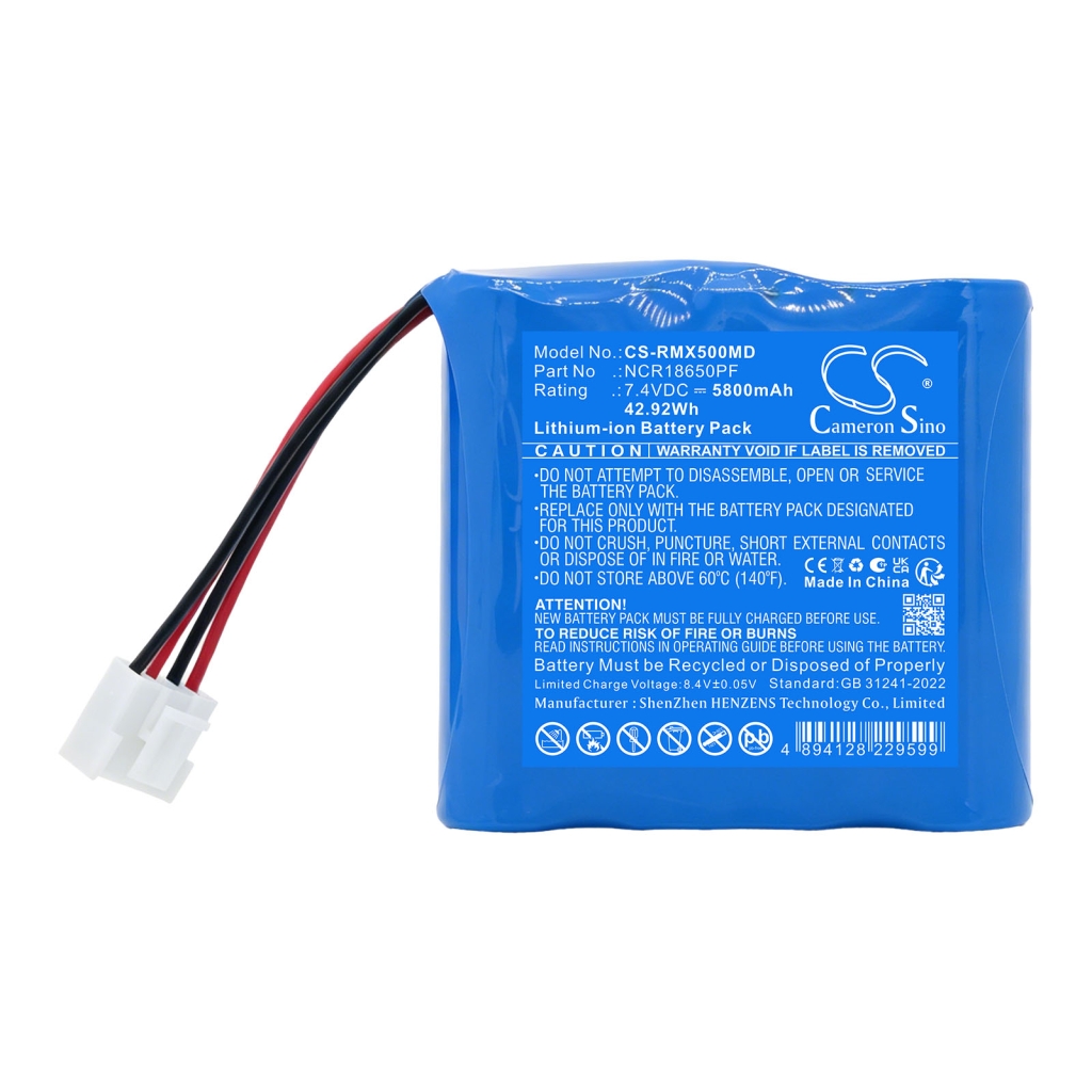 Batteri kompatibel med Rossmax CS-RMX500MD