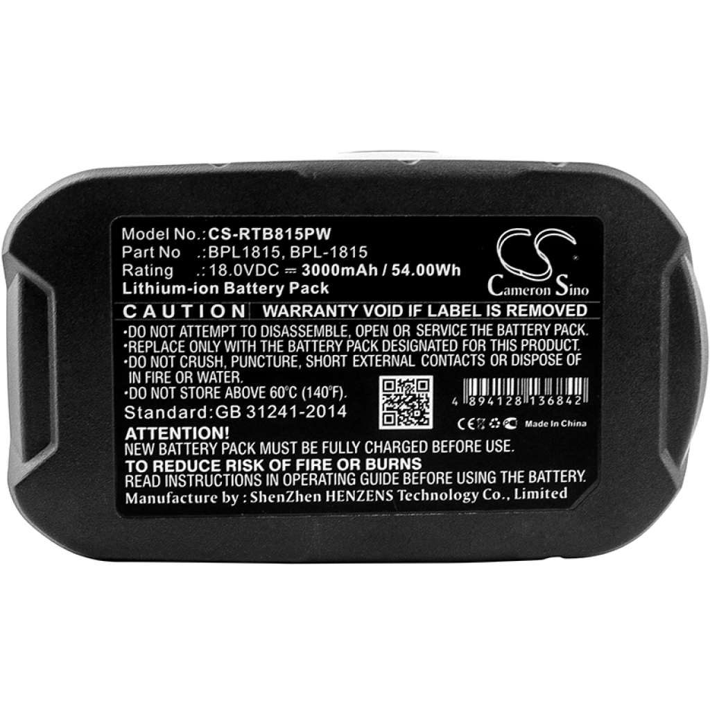 Battery industrial Ryobi CCS-1801D