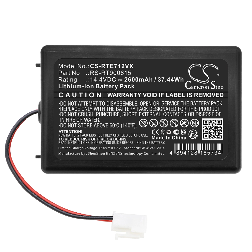 Batterier till dammsugare Rowenta CS-RTE712VX