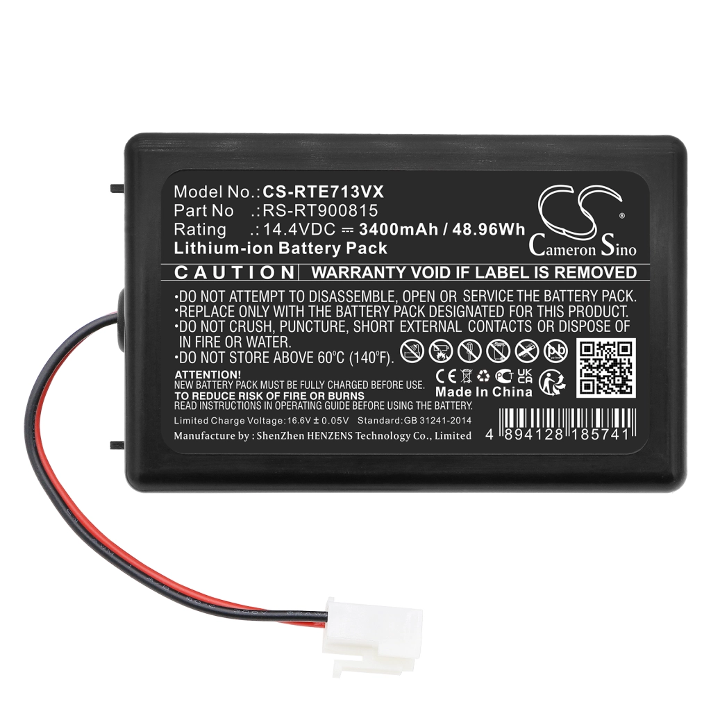 Batterier till dammsugare Rowenta RR7133