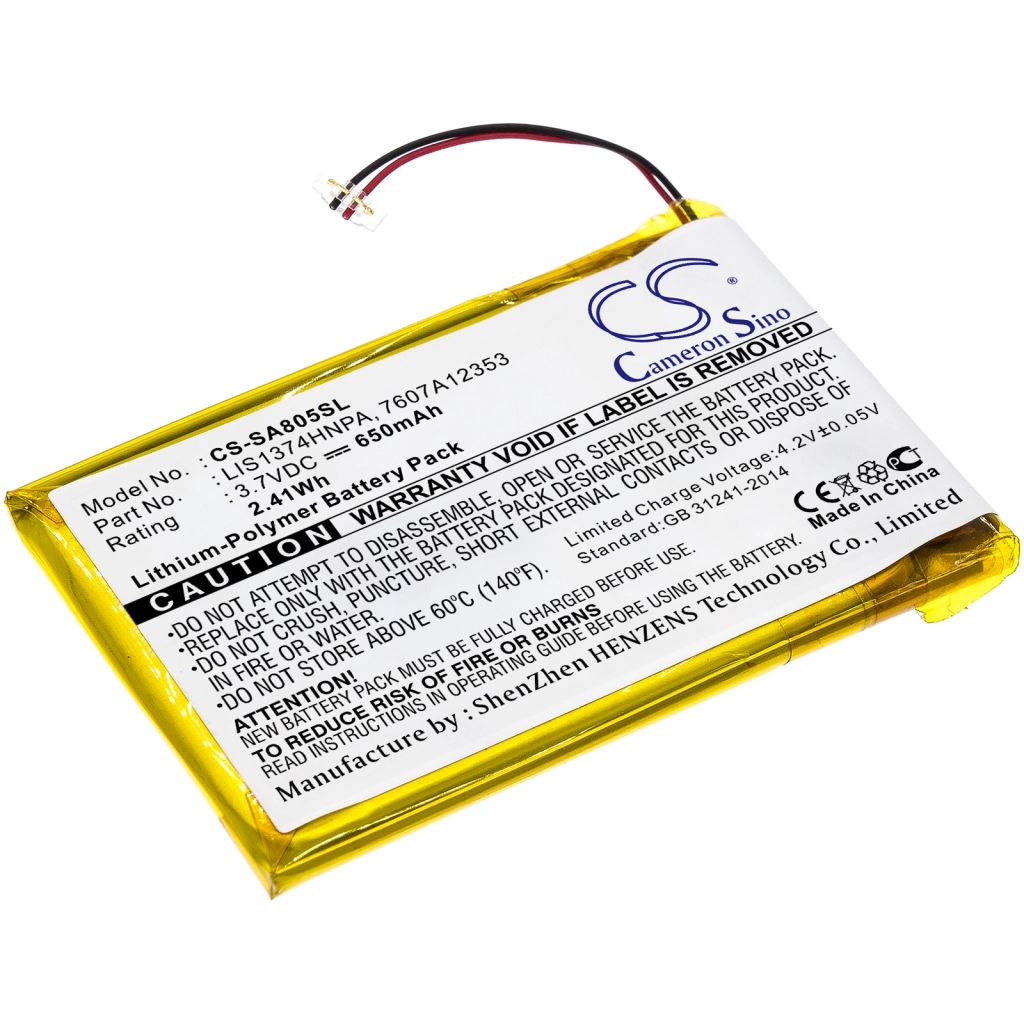 Batterier Ersätter LIS1374HNPA