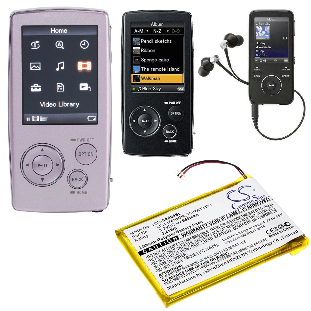 Batterier Ersätter LIS1374HNPA