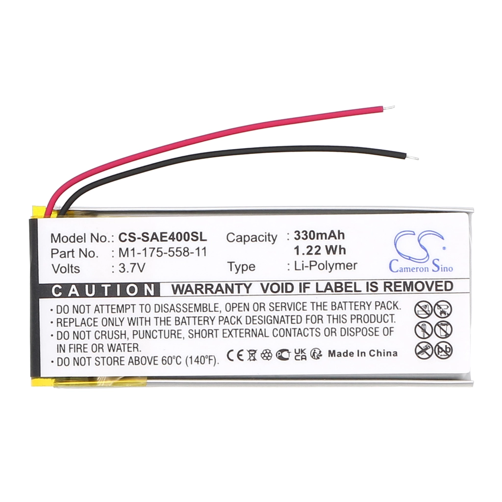 Batterier till MP3-spelare Sony CS-SAE400SL