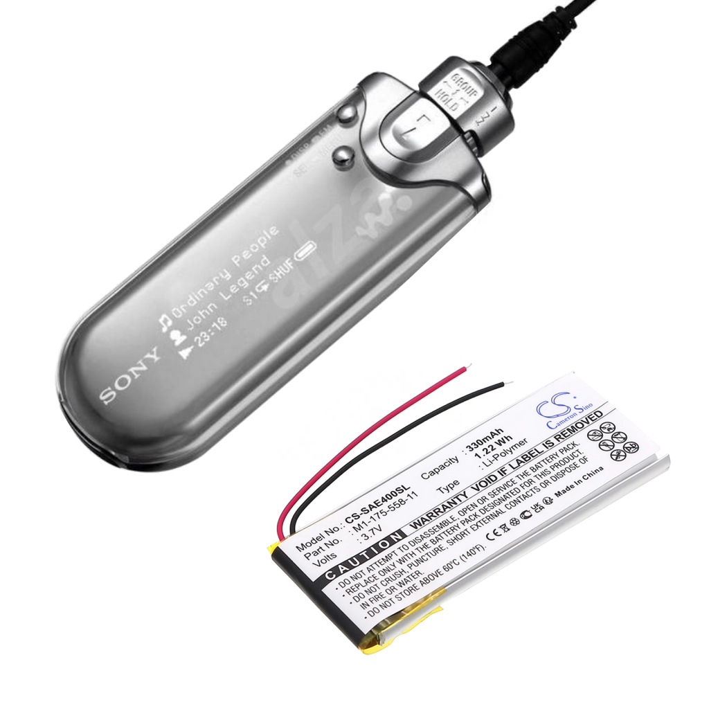 Batterier till MP3-spelare Sony CS-SAE400SL