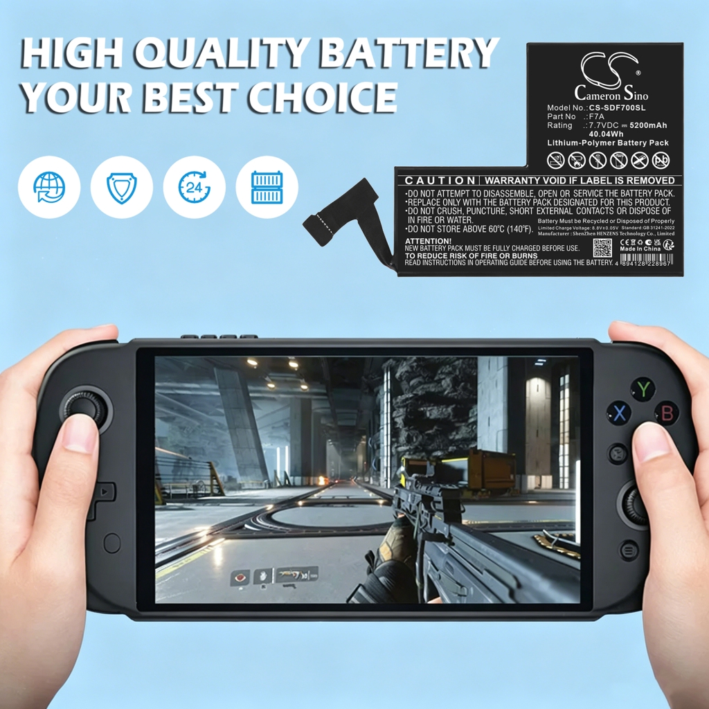 Batteri kompatibel med Steam CS-SDF700SL