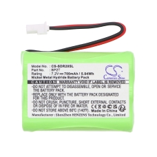 Kompatibel batteribyte för Dogtra BP2T,BPRR,PSU-BPRR