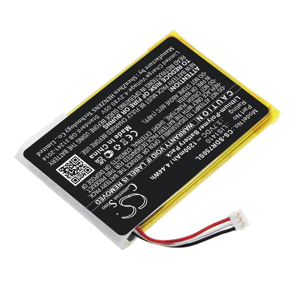 Batterier för trådlösa hörlurar och headsets Sony CS-SDR750SL