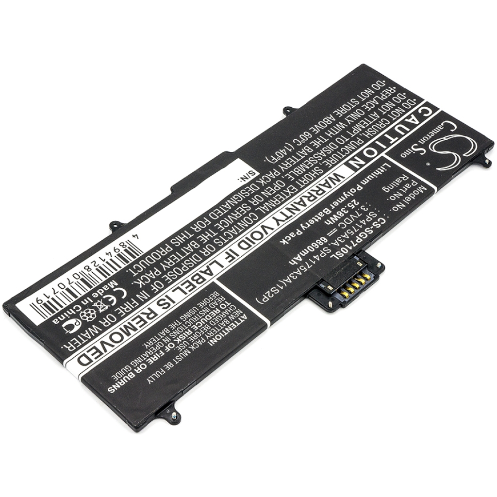 Batteri kompatibel med Samsung CS-SGP710SL