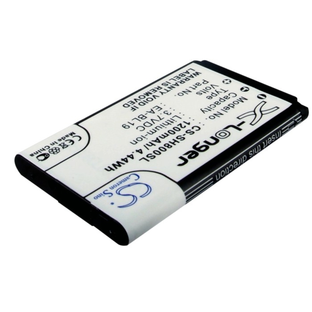 Batteri kompatibel med Sharp CS-SH800SL