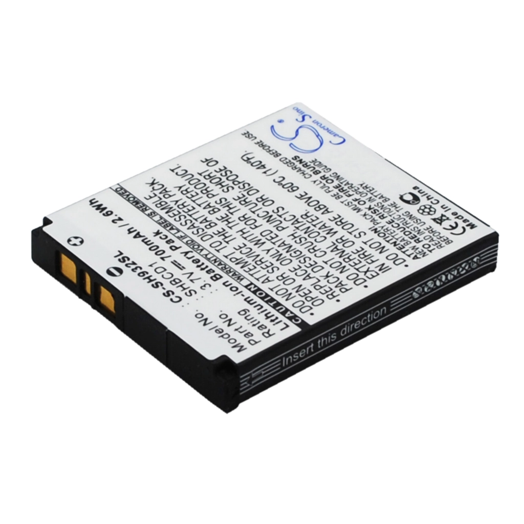 Batterier till mobiltelefoner Sharp 932SH