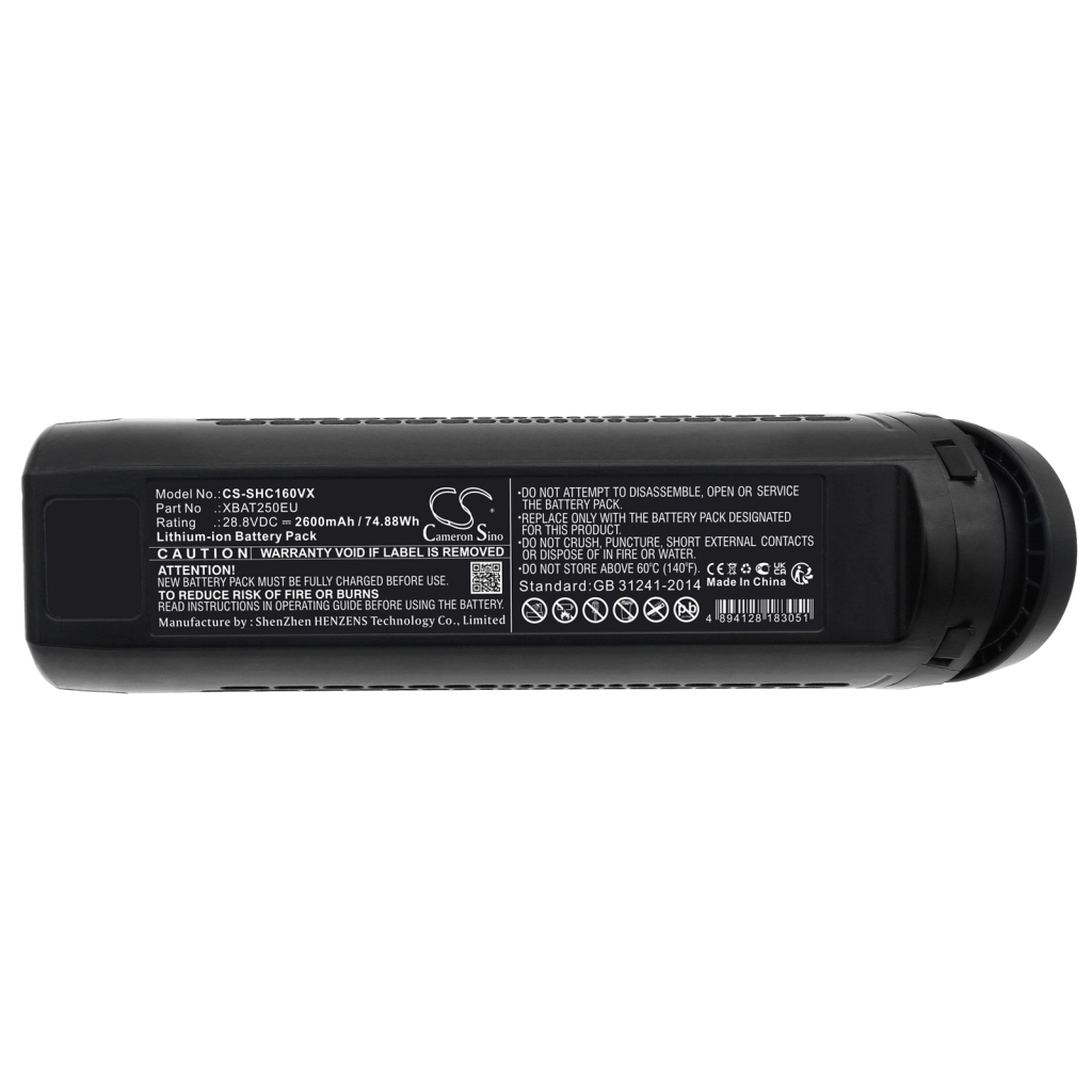 Batterier till dammsugare Shark CS-SHC160VX