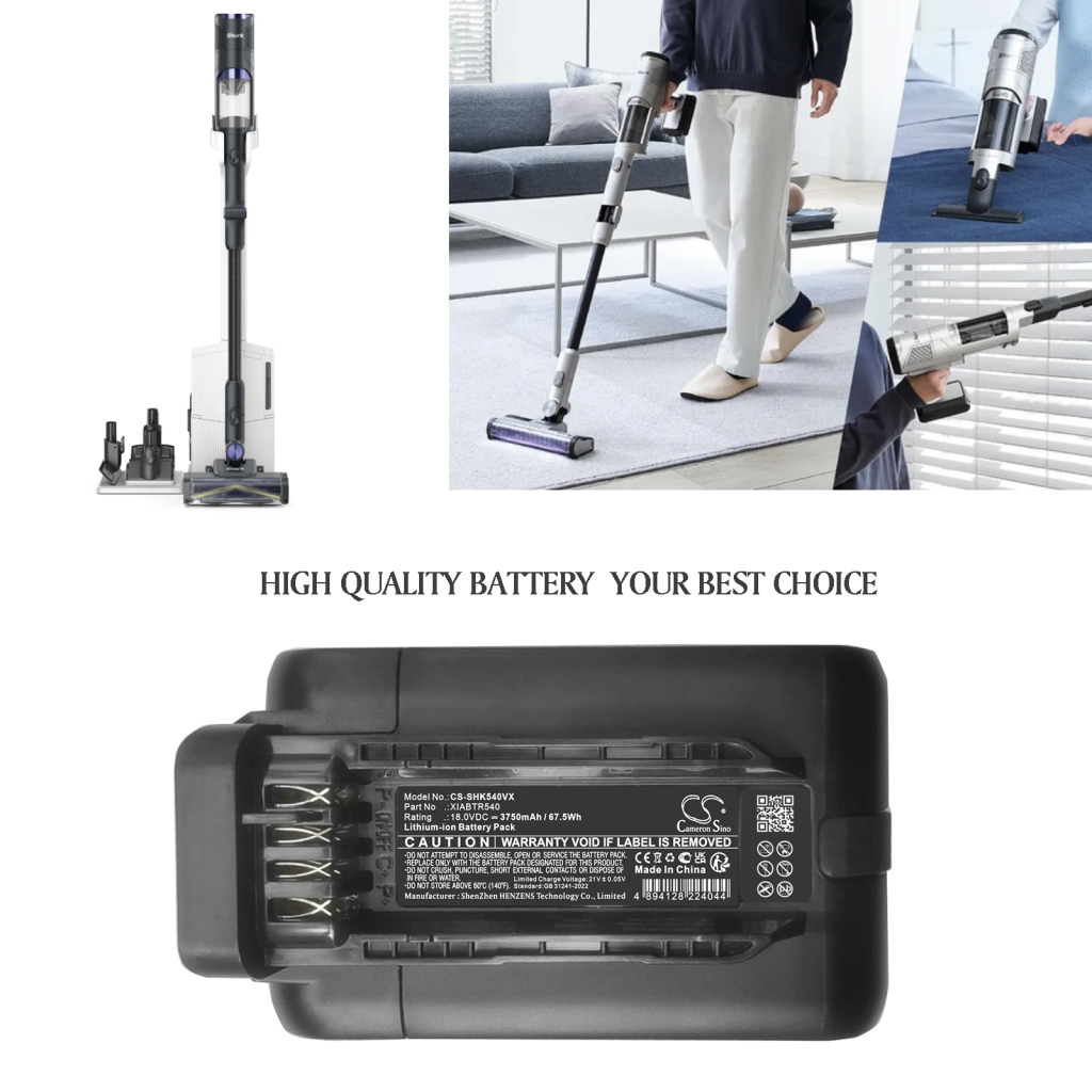 Battery Replaces XIABTR540