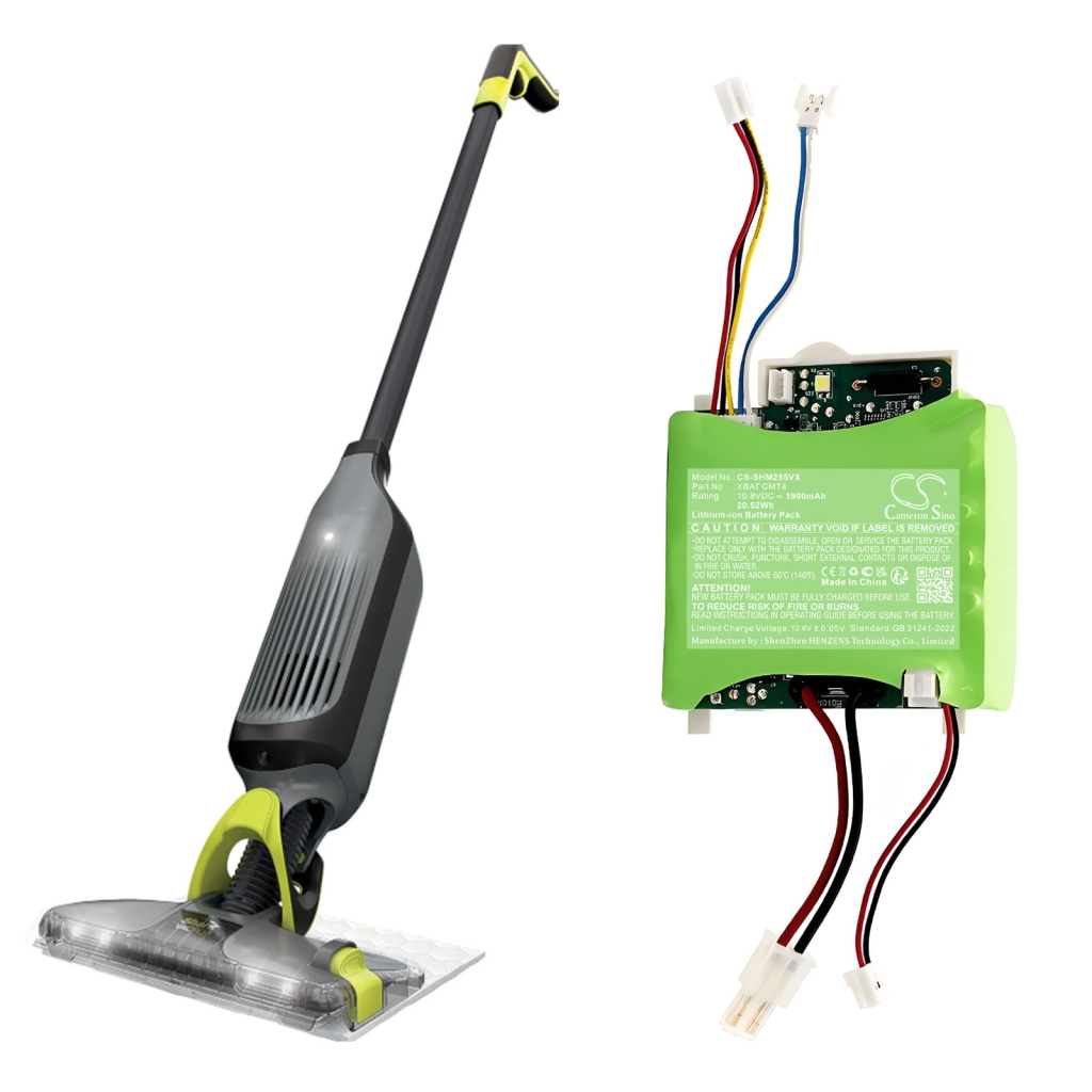 Batterier till dammsugare Shark CS-SHM255VX