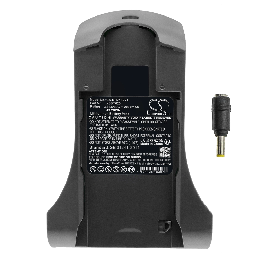 Batterier till dammsugare Shark QZ163HQDE