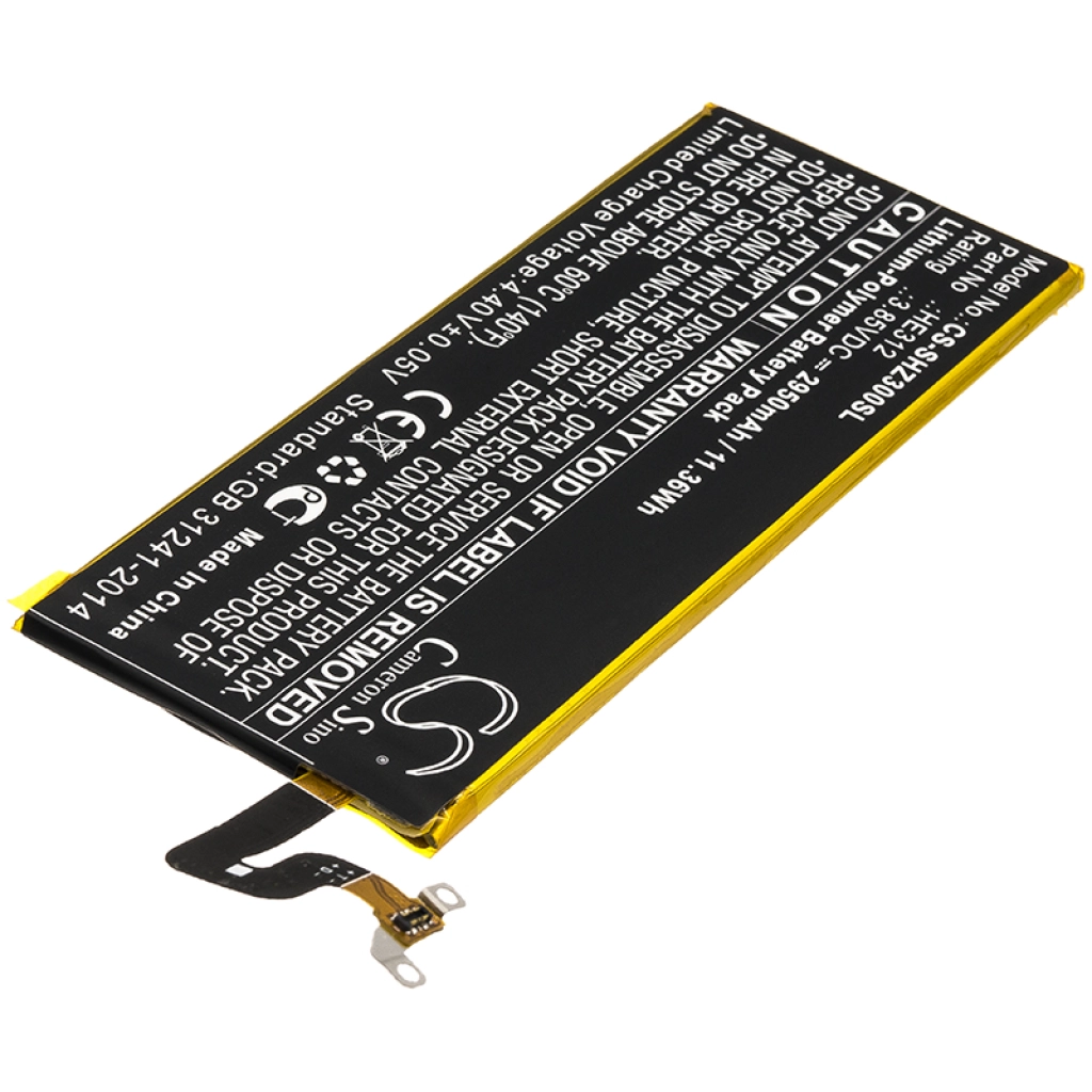 Batterier till mobiltelefoner Sharp CS-SHZ300SL