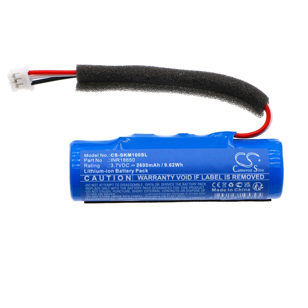 Compatible battery replacement for Skullcandy INR18650