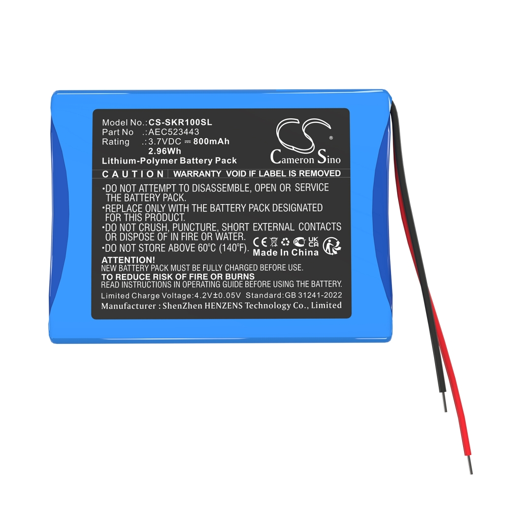 Compatible battery replacement for Skullcandy AEC523443