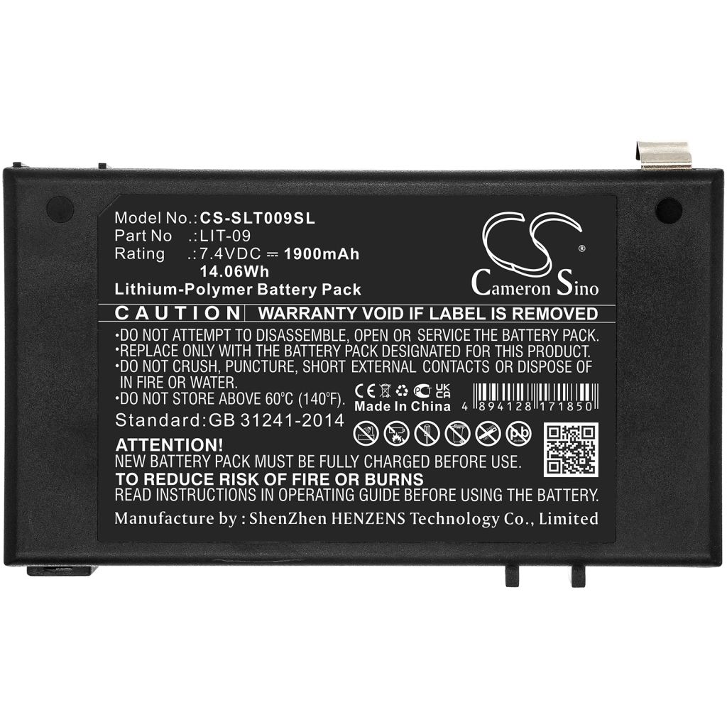 Batterier för sportutrustning Spypoint CS-SLT009SL