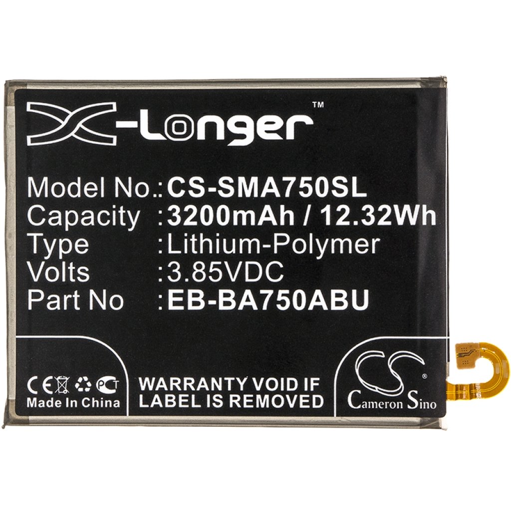 Battery Replaces EB-BA750ABU