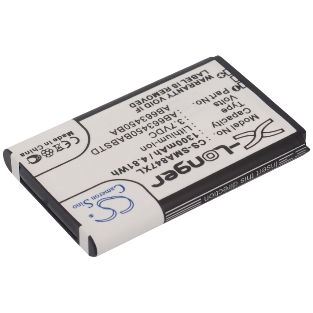 Batteri kompatibel med Samsung CS-SMA847XL