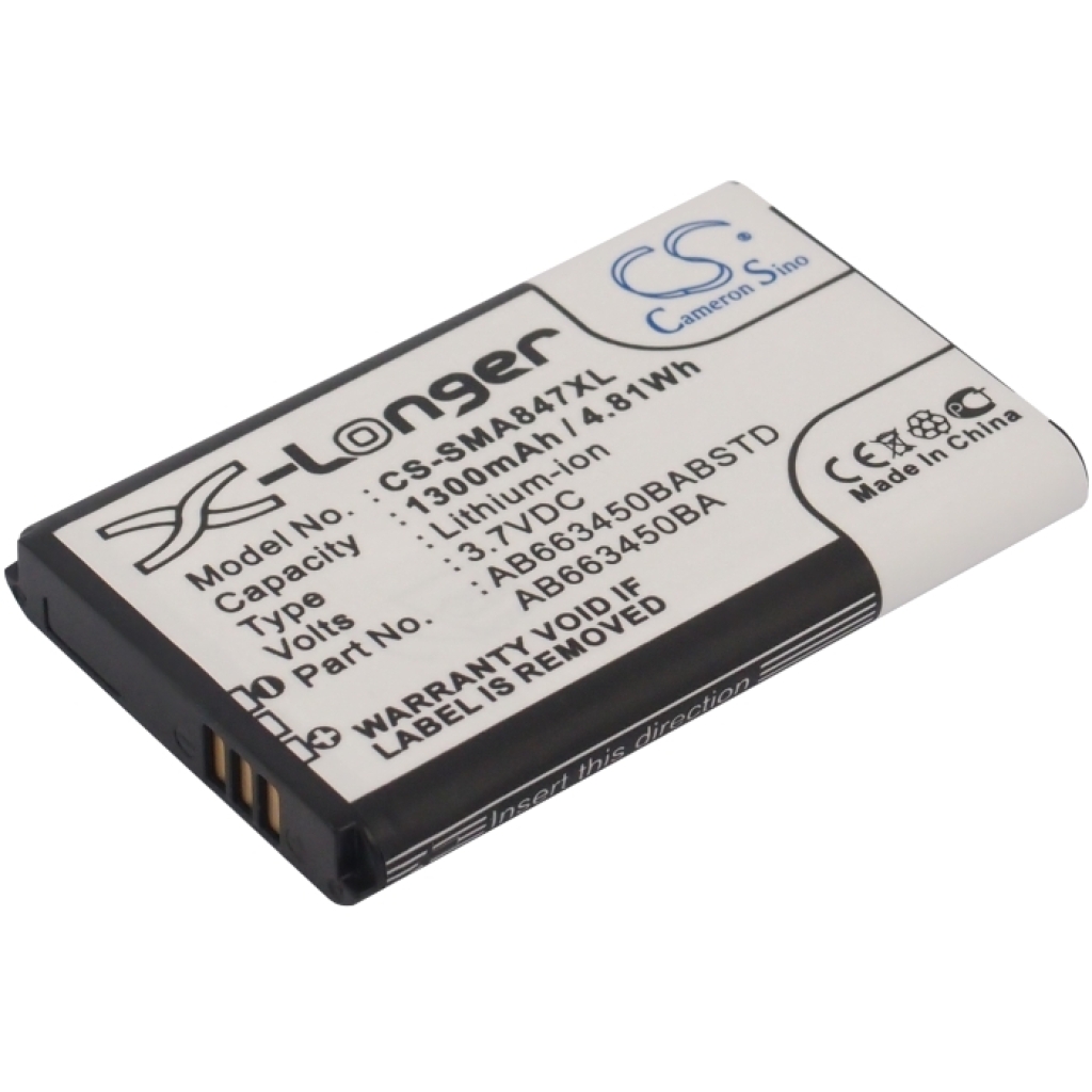 Batteri kompatibel med Samsung CS-SMA847XL