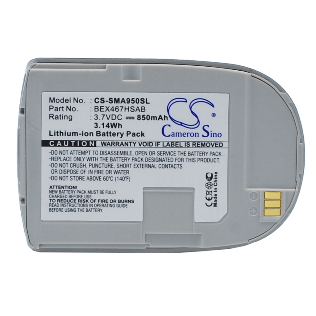 Batteri kompatibel med Samsung CS-SMA950SL