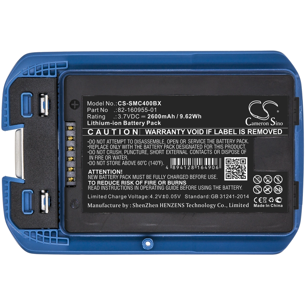 Batterier för skanner Symbol MC40N0