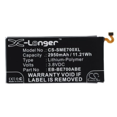 Kompatibel batteribyte för Samsung EB-BE700ABE