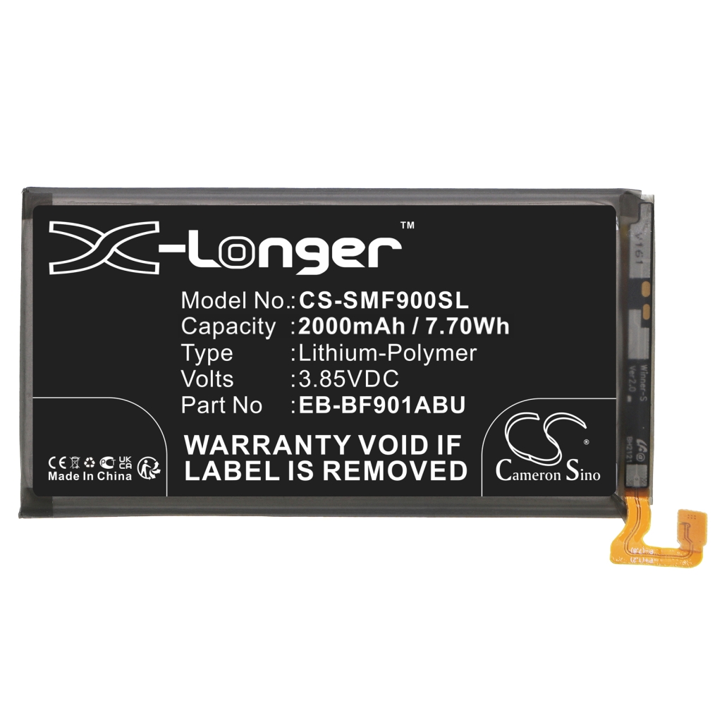 Battery Replaces EB-BF901ABU