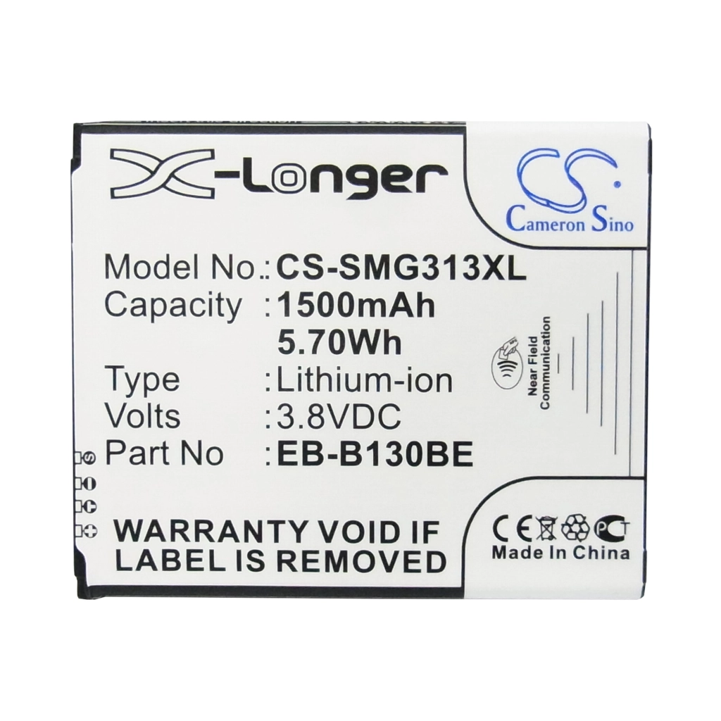 Batterier till mobiltelefoner Samsung Galaxy J1 mini