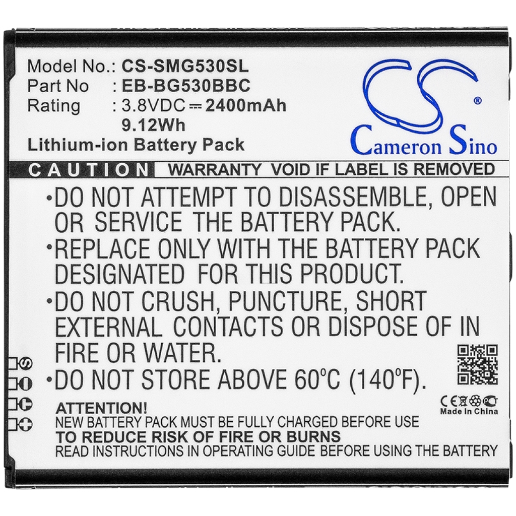 Battery Replaces EB-BG530BBU