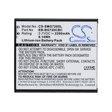 Kompatibel batteribyte för Samsung EB-BG720CBC,EB-BG720CBK