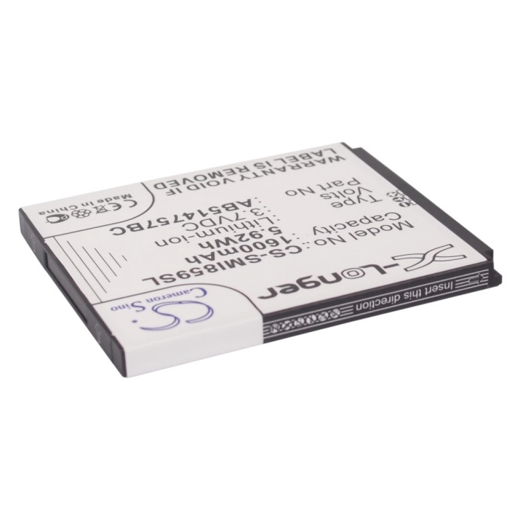 Batterier till mobiltelefoner Samsung CS-SMI859SL