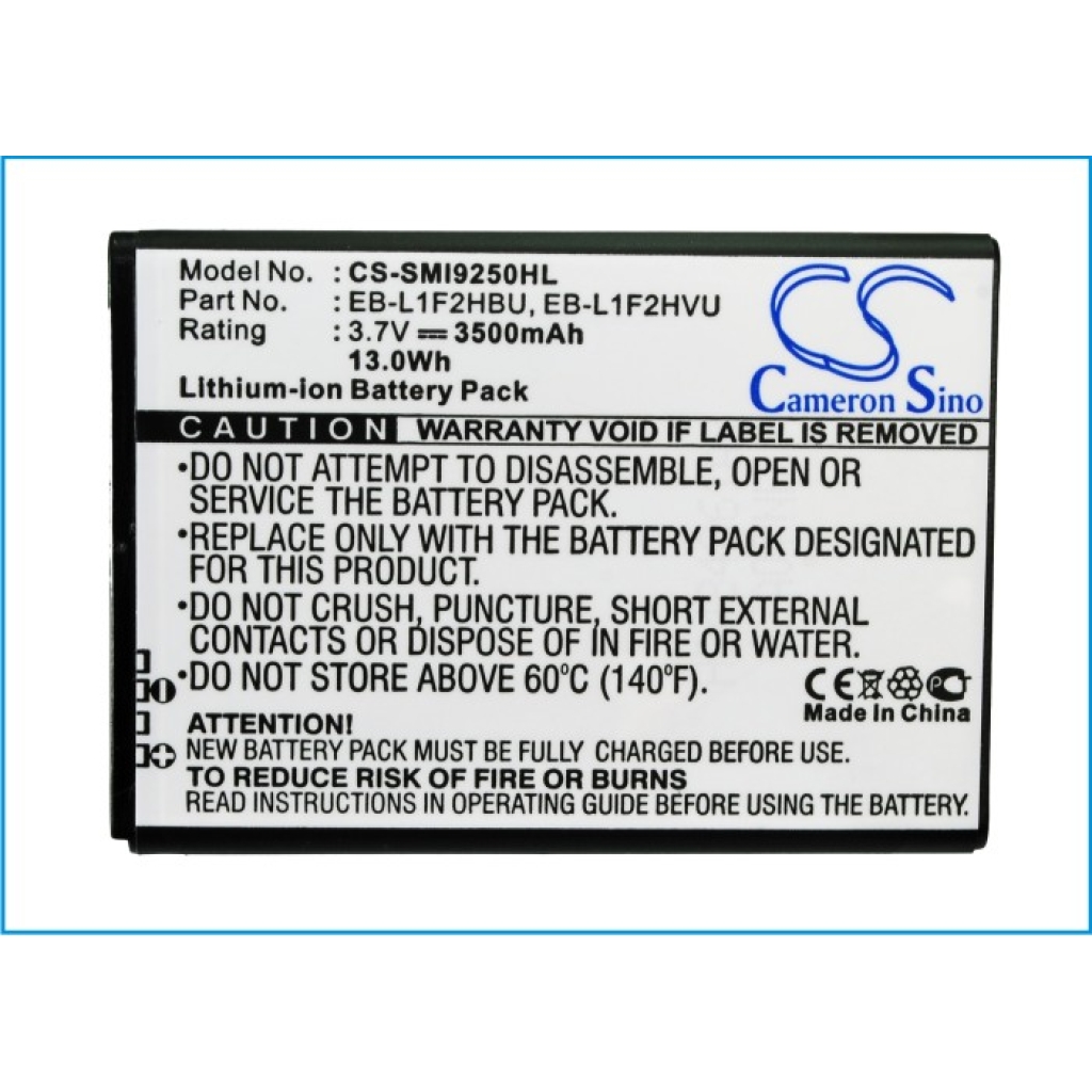 Battery Replaces EB-L1F2HVU