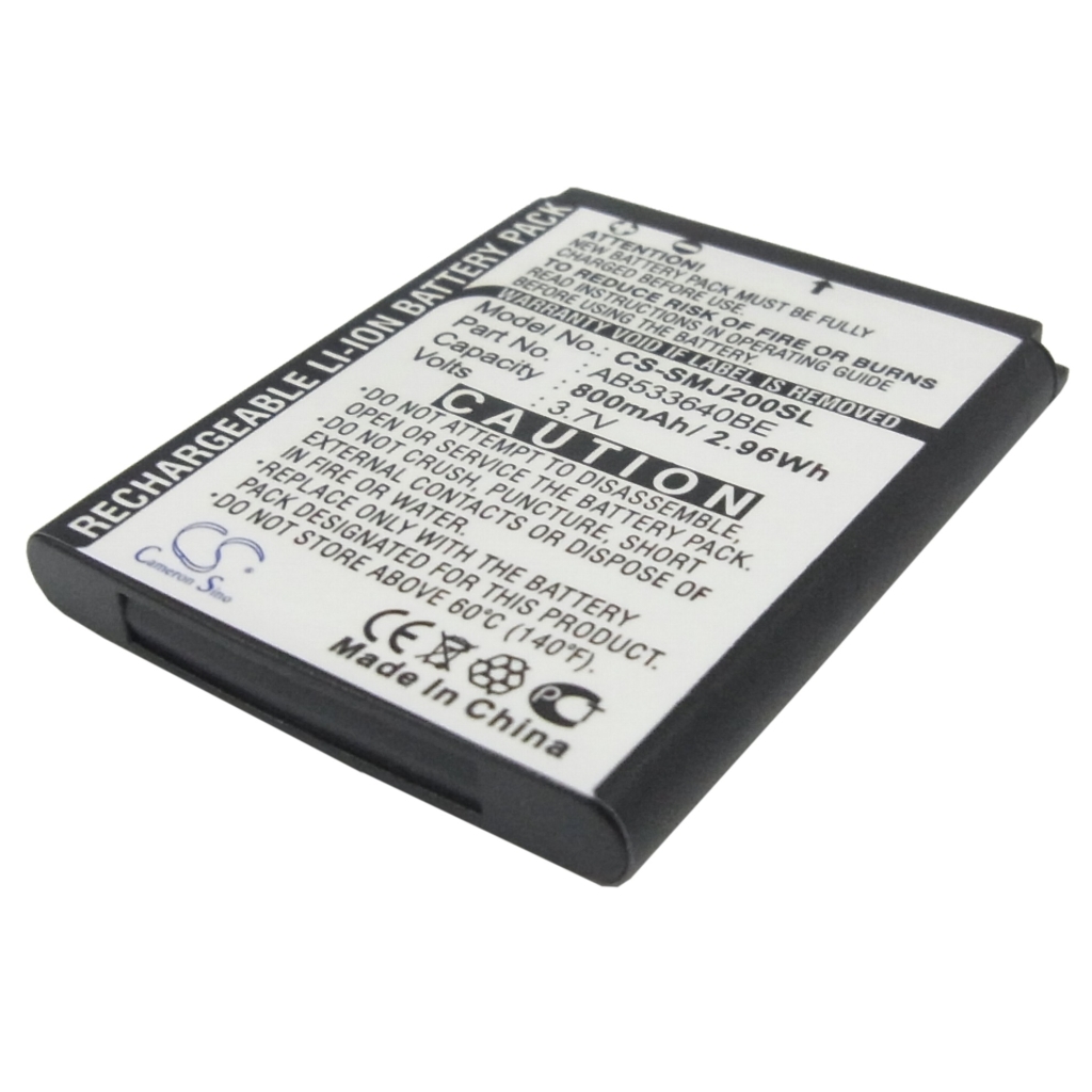 Batterier till mobiltelefoner Samsung CS-SMJ200SL