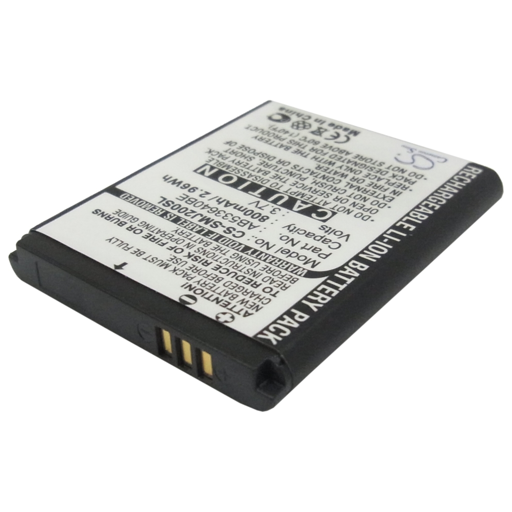 Batterier till mobiltelefoner Samsung CS-SMJ200SL