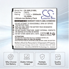 Compatible battery replacement for Sunmi TMPD