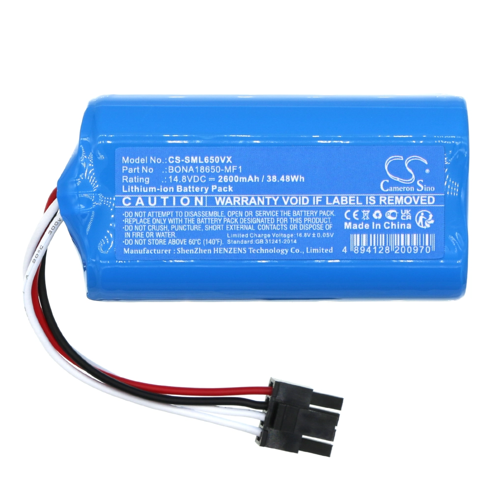 Batterier till dammsugare Symbo xBot 5