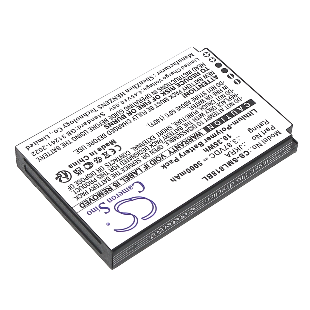 Compatible battery replacement for Sunmi JKRA