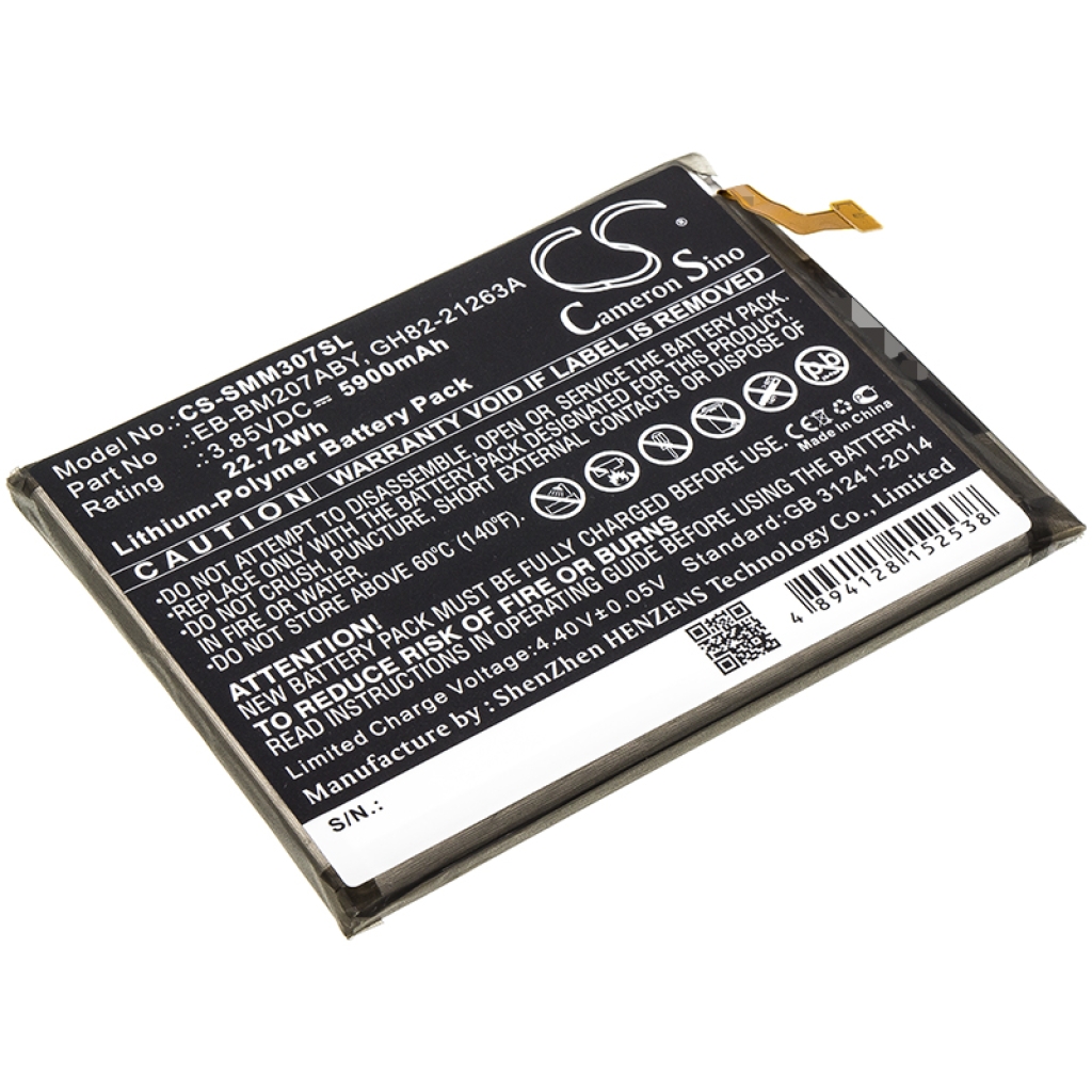 Batterier till mobiltelefoner Samsung CS-SMM307SL